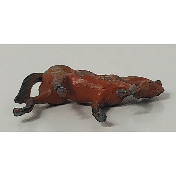 Vintage Durham Industries Horse figure Prancing paint Cast Metal Hong Kong 1976 - Picture 6 of 7